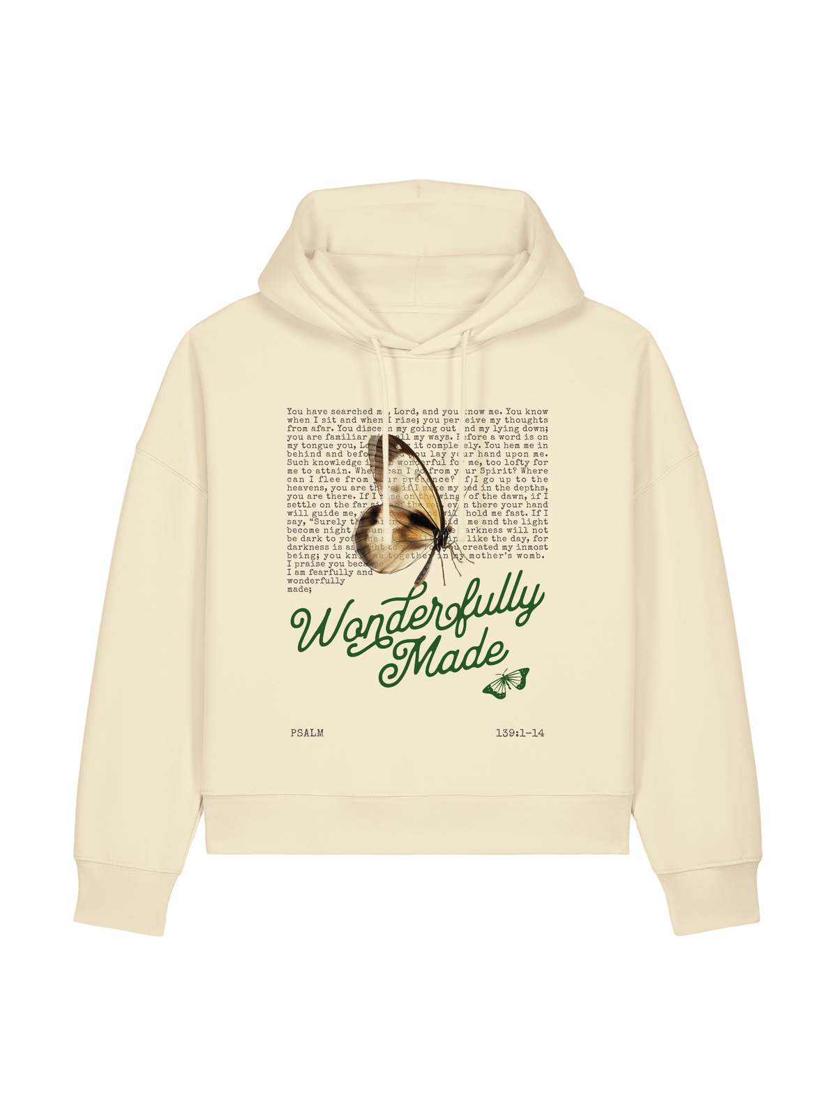 RELAXED FIT HOODIE WONDERFULLY MADE - stella-nora-honey-paper-front.png - 7
