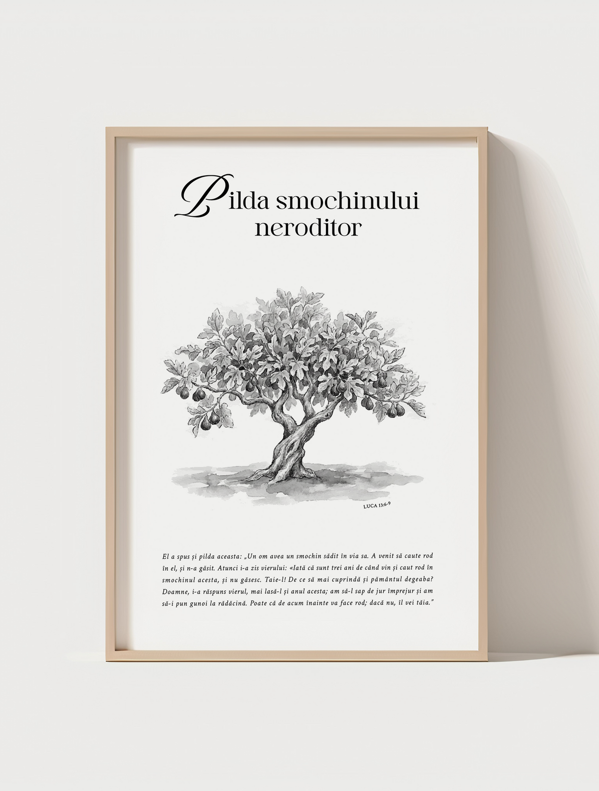 POSTER PARABLE OF THE FIG TREE