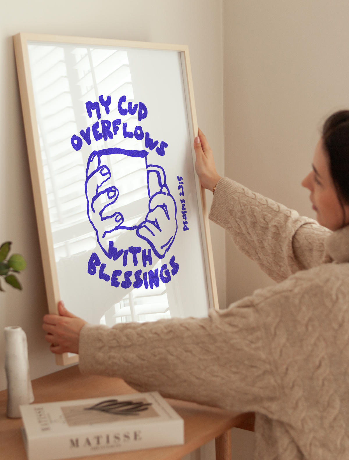 POSTER MY CUP OVERFLOWS