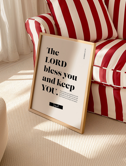 POSTER PERSONALIZAT THE BLESSING