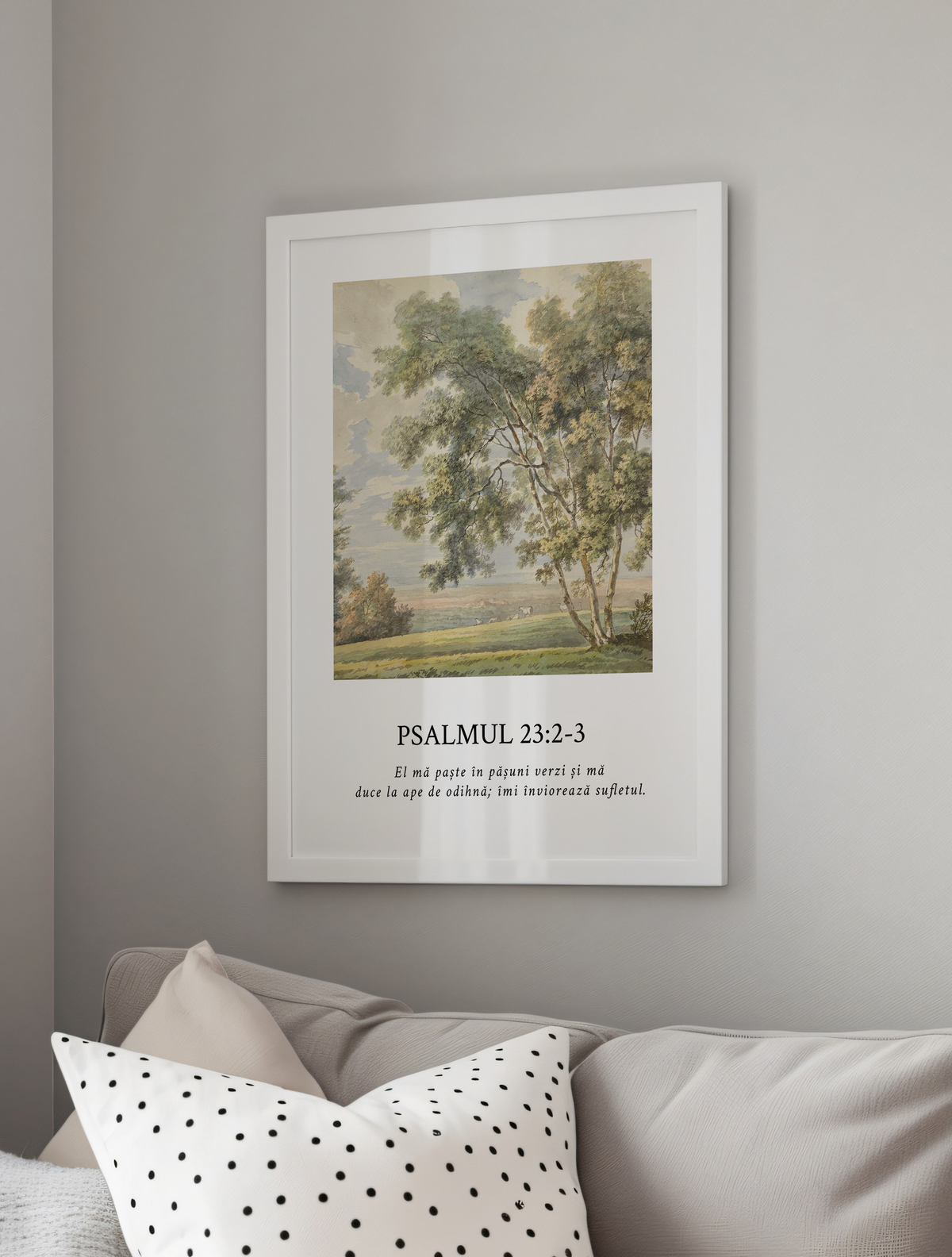 POSTER PSALMUL 23:2-3