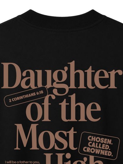 OVERSIZED T-SHIRT DAUGHTER OF THE MOST HIGH - blaster-black-back-close-1.png - 7