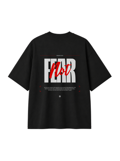 OVERSIZED T SHIRT FEAR NOT - blaster-black-back.png - 1