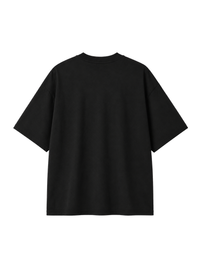 OVERSIZED T-SHIRT PRAY ABOUT IT - blaster-black-back.png - 6