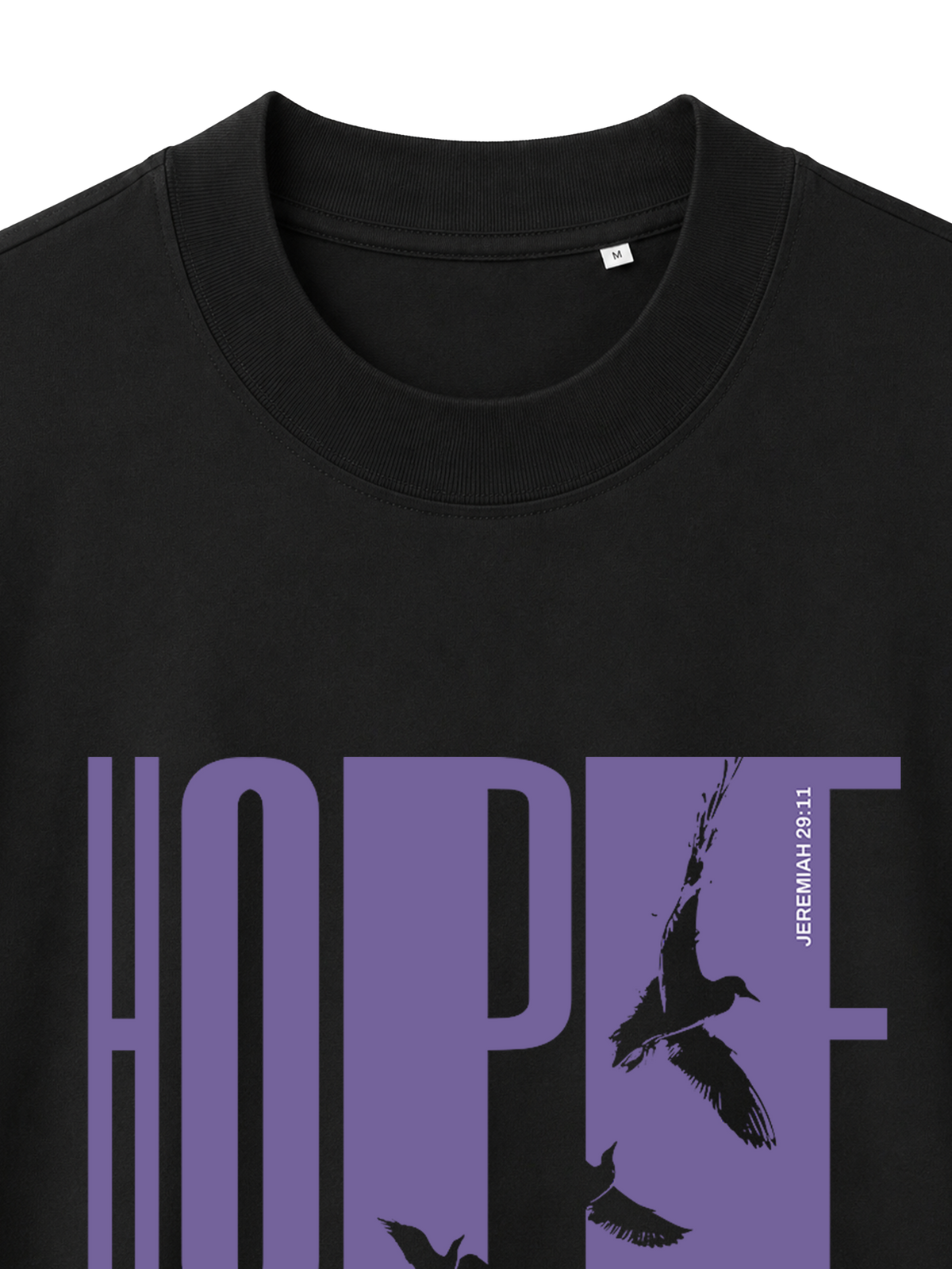 OVERSIZED T-SHIRT HOPE - blaster-black-front-close-1.png - 2
