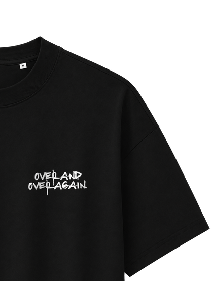 OVERSIZED T SHIRT GODS BEEN GOOD TO ME - blaster-black-front-close-3.png - 5
