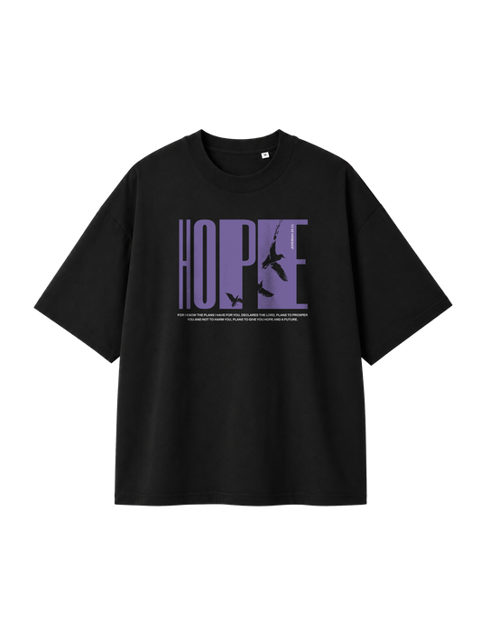 OVERSIZED T-SHIRT HOPE - blaster-black-front.png - 1