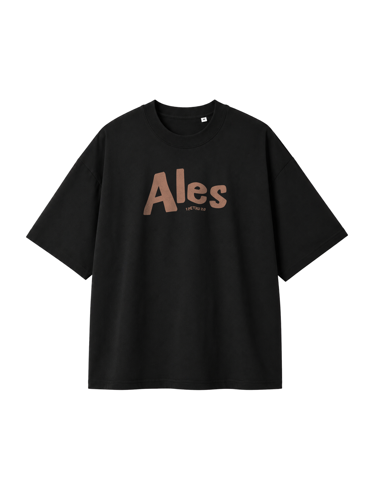 OVERSIZED T-SHIRT ALES - blaster-black-front.png - 5