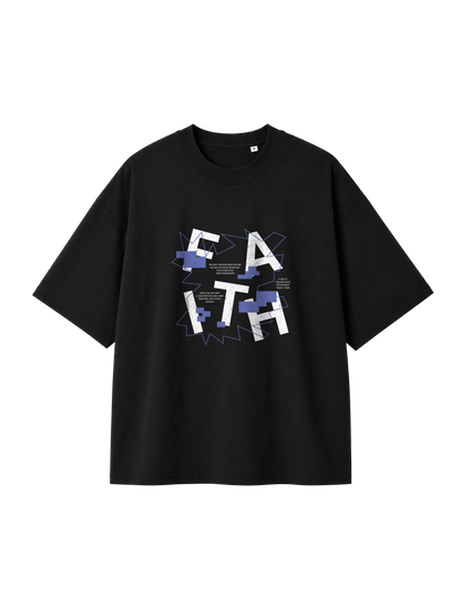 OVERSIZED T SHIRT FAITH - blaster-black-front.png - 5