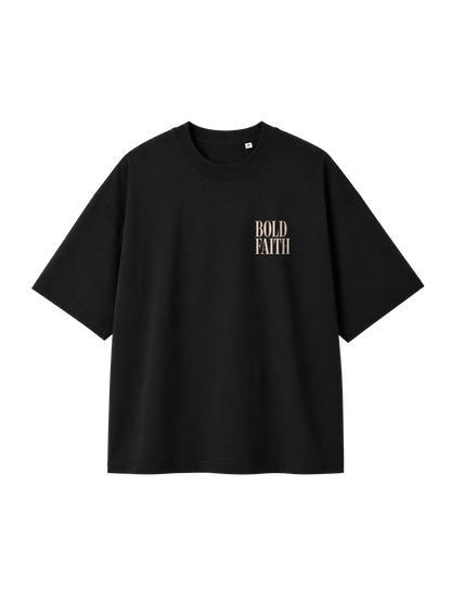OVERSIZED T SHIRT BOLD FAITH - blaster-black-front.png - 4