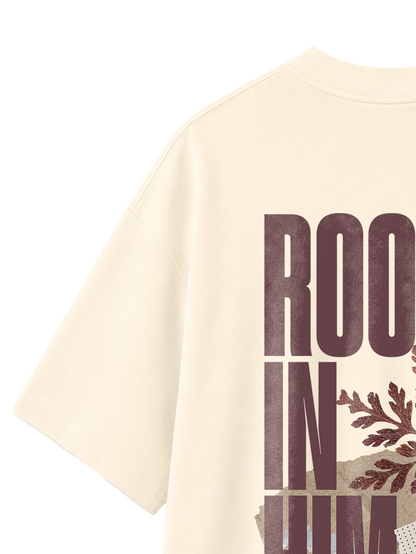 OVERSIZED T SHIRT ROOTED IN HIM - blaster-cream-back-close-2.png - 7