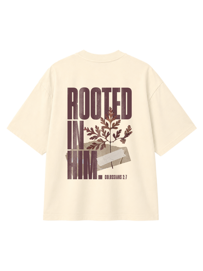 OVERSIZED T SHIRT ROOTED IN HIM - blaster-cream-back.png - 5