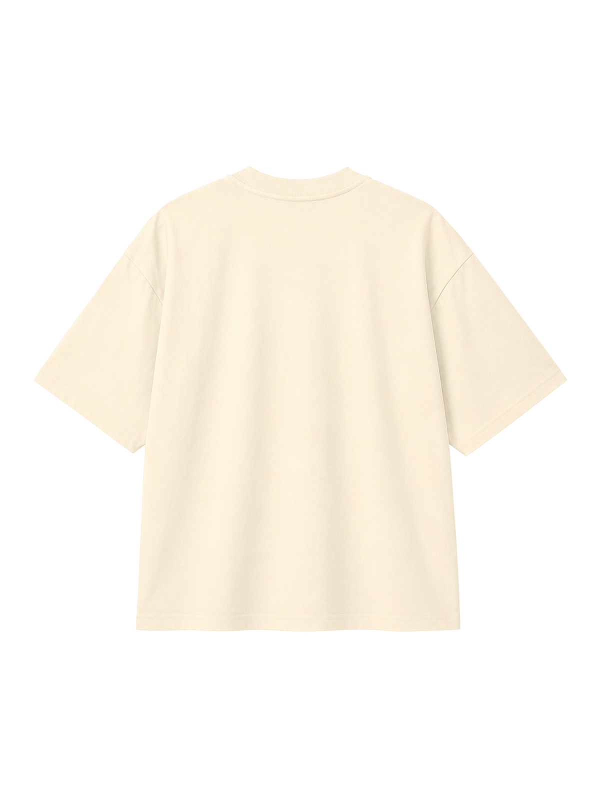 OVERSIZED T-SHIRT PRAY ABOUT IT - blaster-cream-back.png - 9