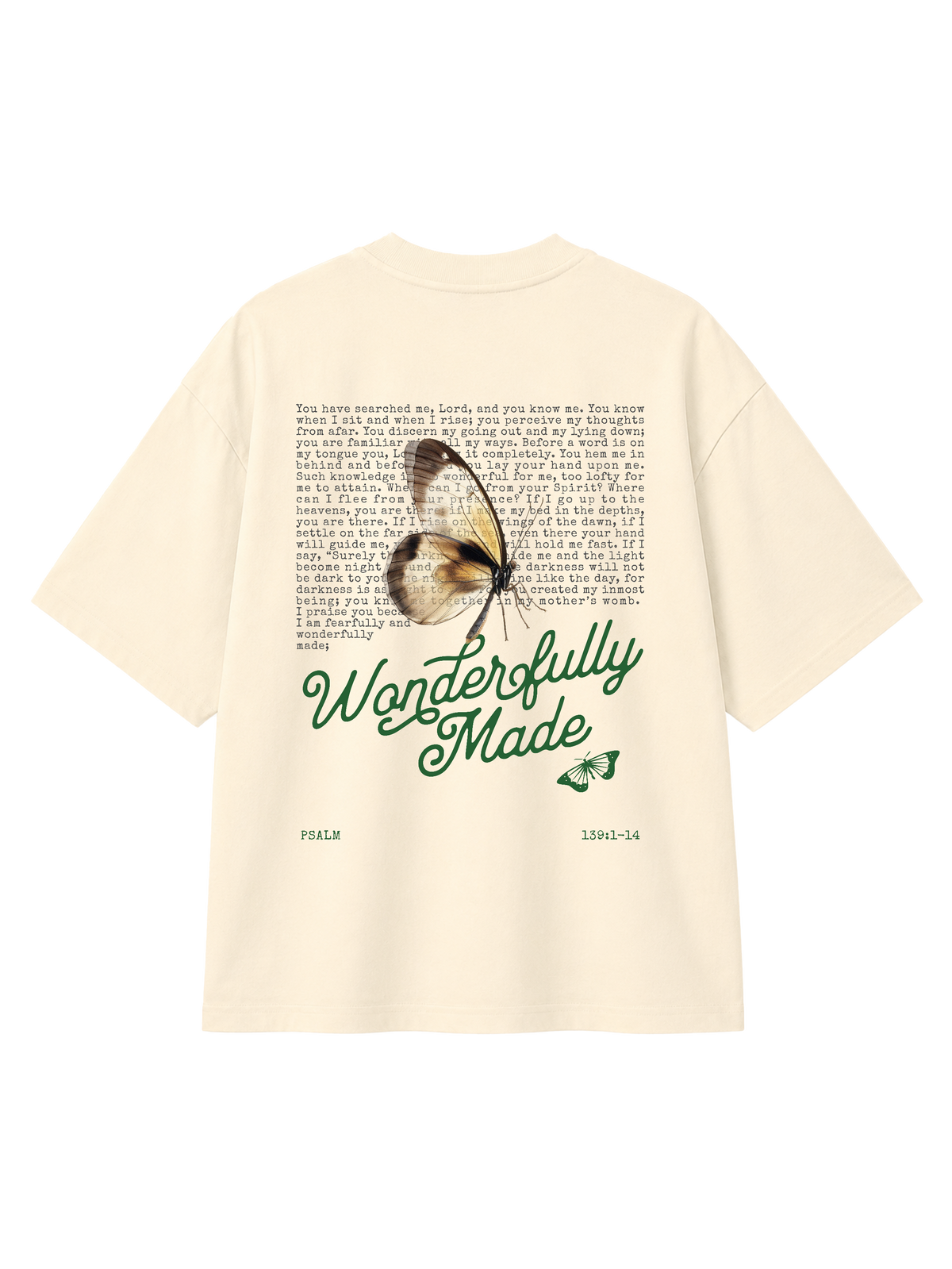 OVERSIZED T SHIRT WONDERFULLY MADE - blaster-cream-back.png - 6