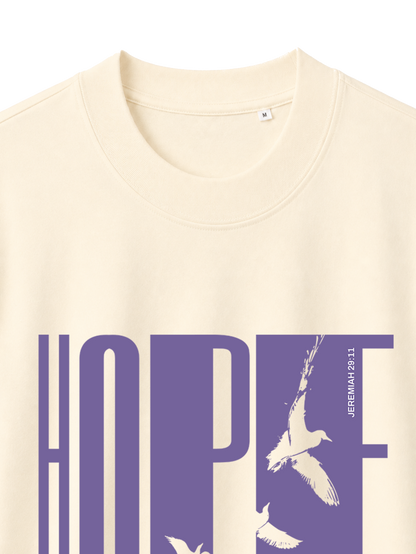 OVERSIZED T-SHIRT HOPE - blaster-cream-front-close-1.png - 6