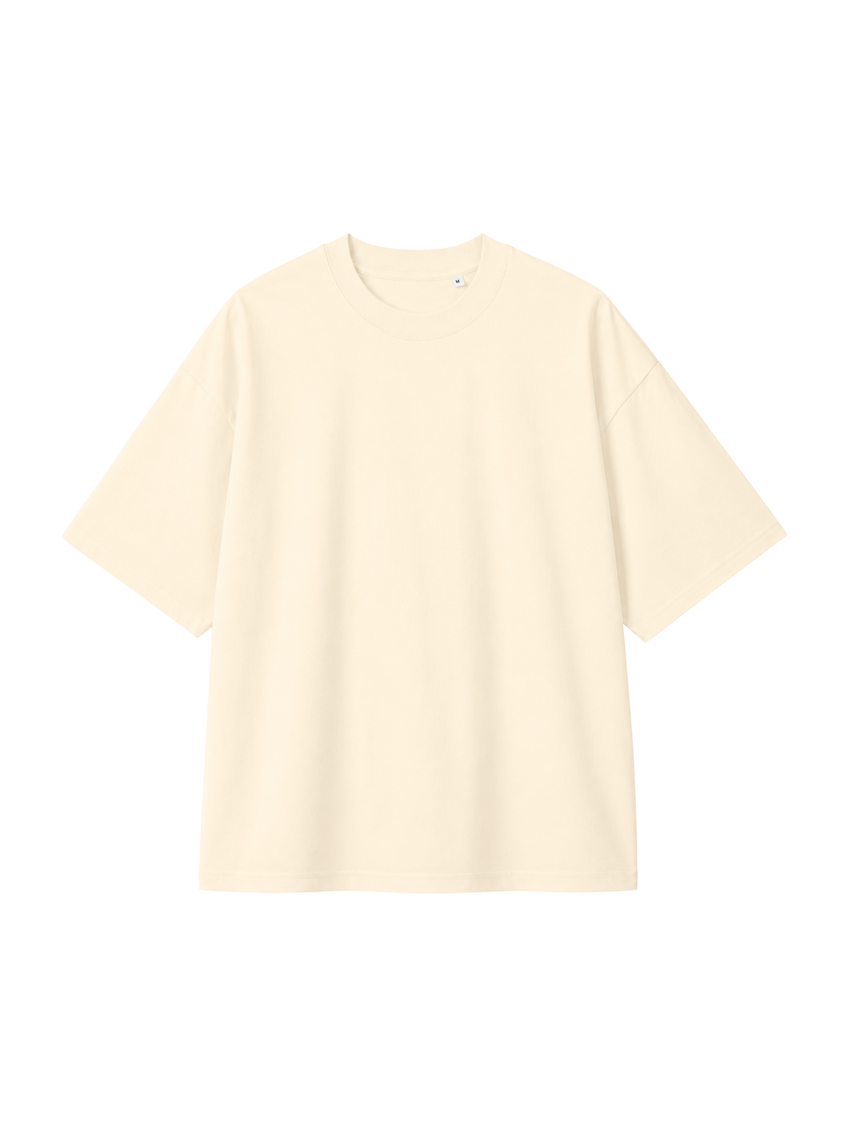 OVERSIZED T-SHIRT LIVING PROOF OF A LOVING GOD - blaster-cream-front.png - 8