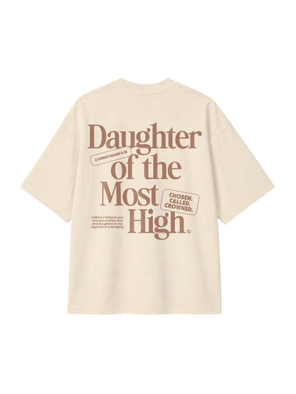 OVERSIZED T-SHIRT DAUGHTER OF THE MOST HIGH - blaster-natural-raw-back.png - 1