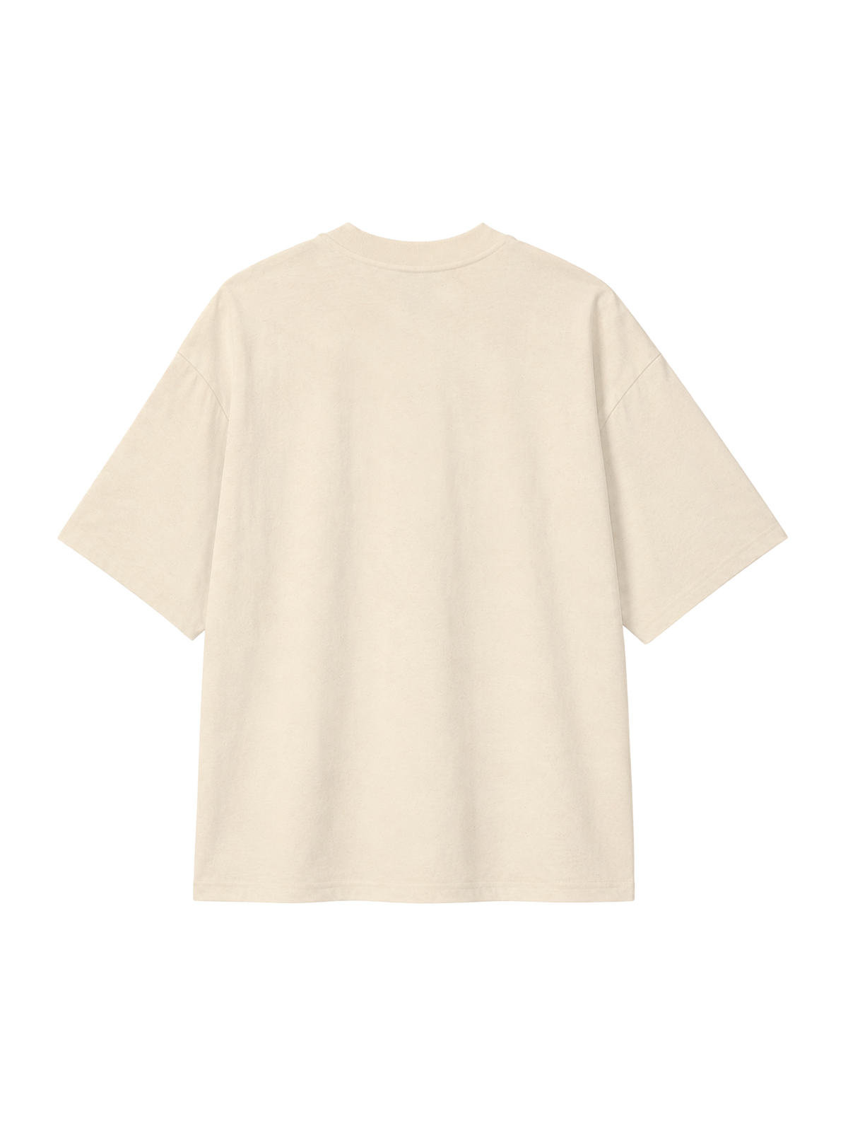 OVERSIZED T-SHIRT YOU ARE FEARFULLY AND WONDERFULLY MADE - blaster-natural-raw-back.png - 4