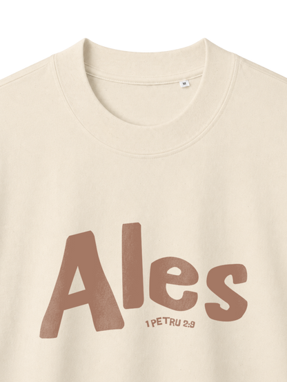 OVERSIZED T-SHIRT ALES - blaster-natural-raw-front-close-1.png - 2