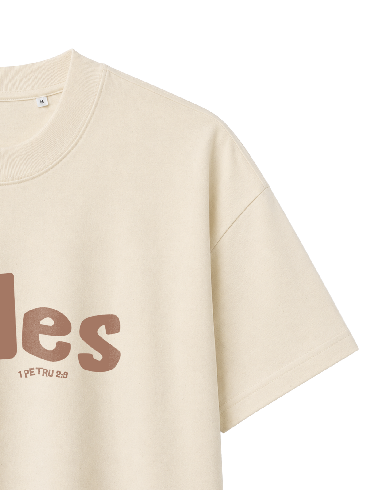 OVERSIZED T-SHIRT ALES - blaster-natural-raw-front-close-3.png - 3