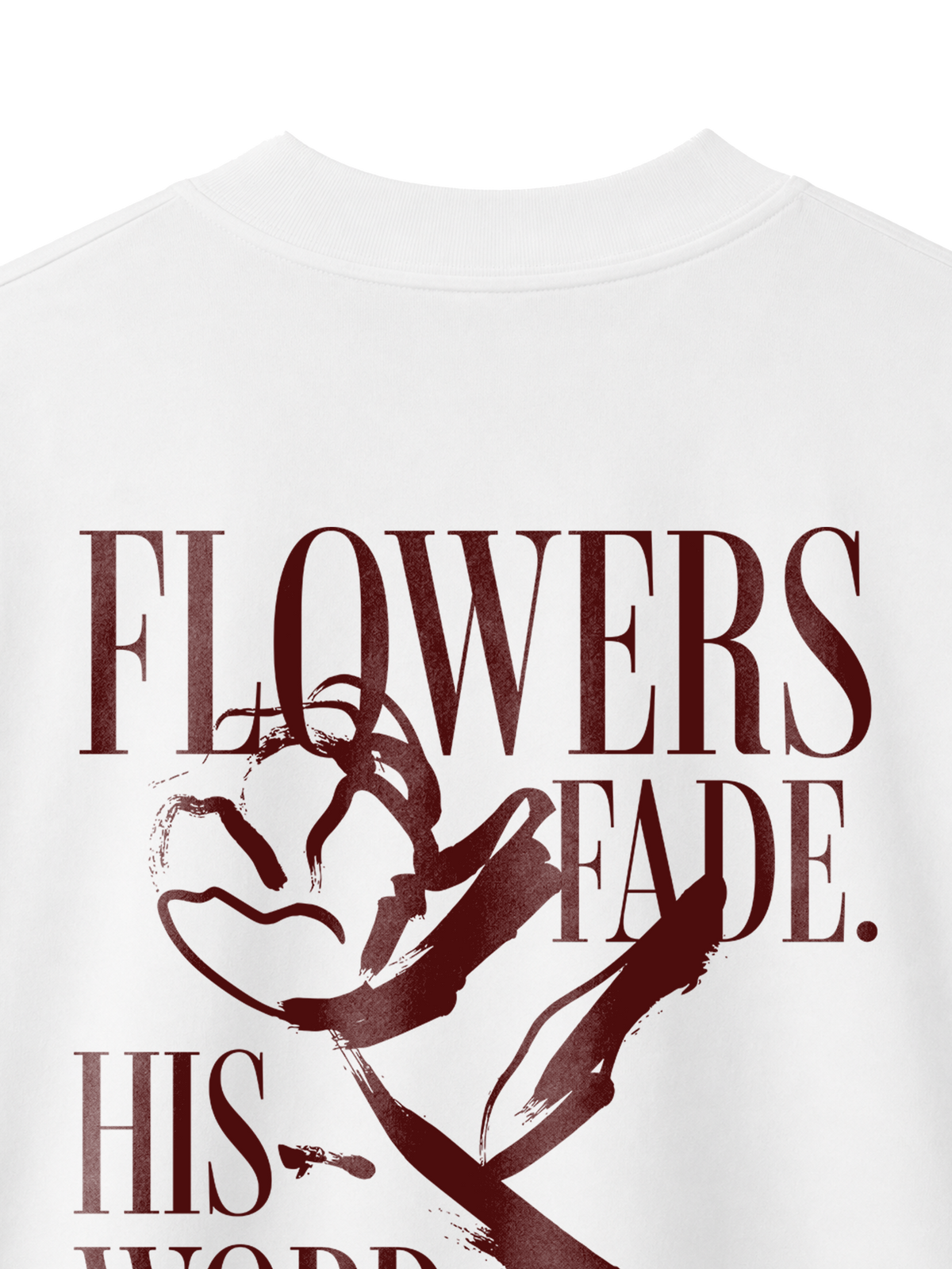 OVERSIZED T SHIRT HIS WORD REMAINS - blaster-white-back-close-1.png - 2