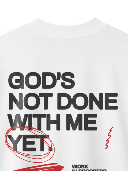 OVERSIZED T SHIRT GODS NOT DONE - blaster-white-back-close-1.png - 2