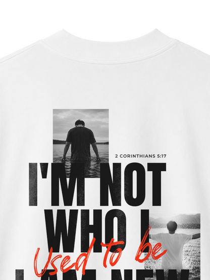 OVERSIZED T SHIRT I AM NEW - blaster-white-back-close-1.png - 2