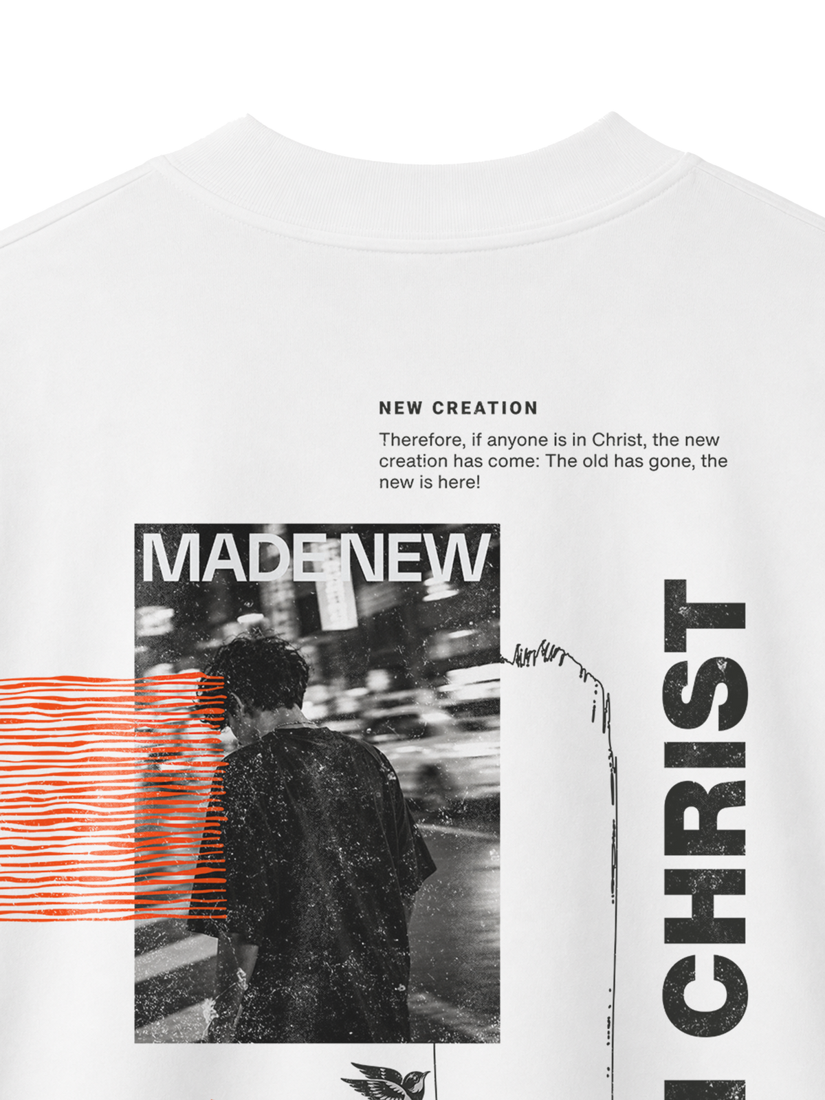 OVERSIZED T SHIRT NEW CREATION - blaster-white-back-close-1.png - 2