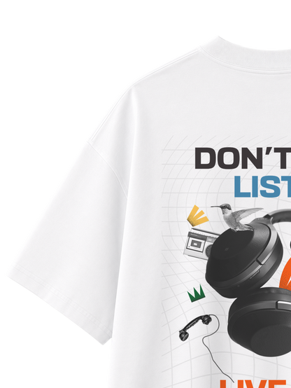 OVERSIZED T SHIRT LIVE THE WORD - blaster-white-back-close-2.png - 3