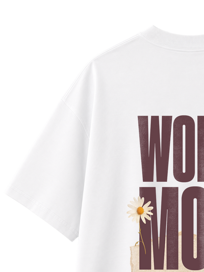 OVERSIZED T SHIRT WORTH MORE - blaster-white-back-close-2.png - 3