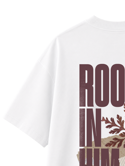 OVERSIZED T SHIRT ROOTED IN HIM - blaster-white-back-close-2.png - 3