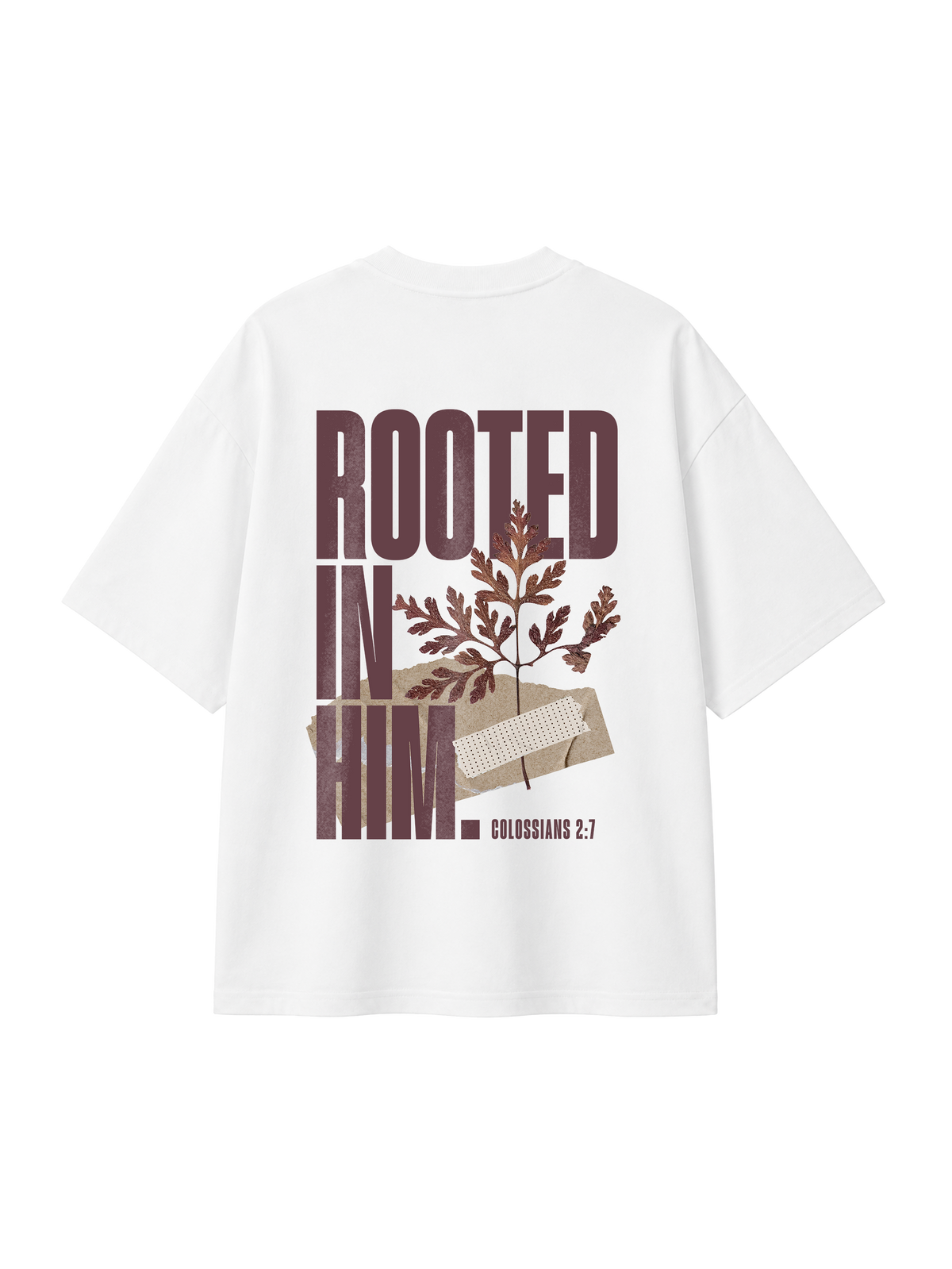 OVERSIZED T SHIRT ROOTED IN HIM - blaster-white-back.png - 1