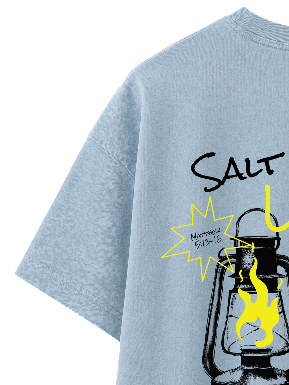 VINTAGE RELAXED FIT T-SHIRT SALT AND LIGHT - blue-stone-back-close-1.png - 2