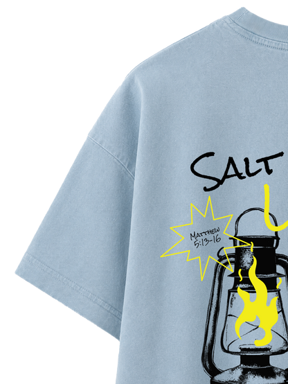 VINTAGE RELAXED FIT T-SHIRT SALT AND LIGHT - blue-stone-back-close-1.png - 2