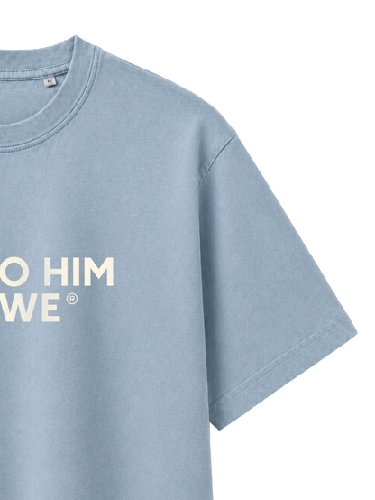 VINTAGE RELAXED FIT T-SHIRT ALL TO HIM I OWE - blue-stone-front-close-3.png - 7