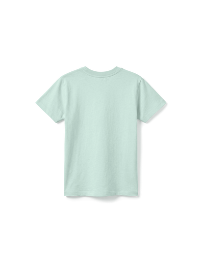 KIDS REGULAR FIT T-SHIRT HIS LOVE RUNS DEEP - caribbean-blue-back.png - 6