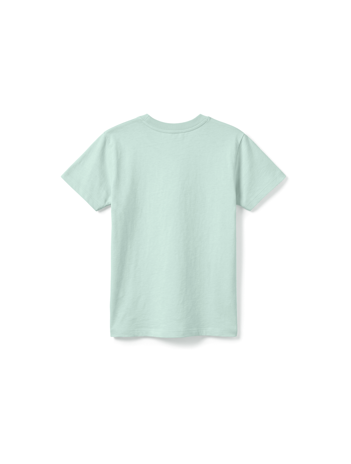 KIDS REGULAR FIT T-SHIRT MADE IN THE IMAGE OF GOD - caribbean-blue-back.png - 8
