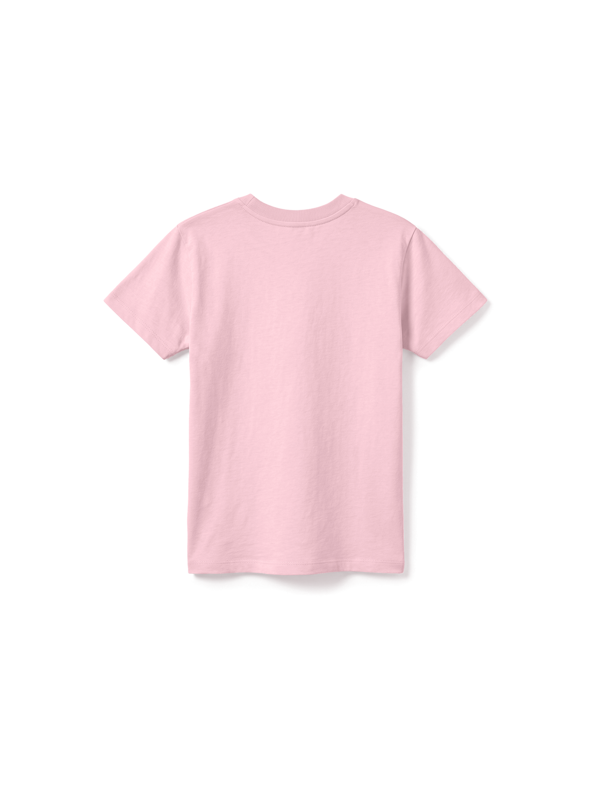 KIDS REGULAR FIT T-SHIRT GODS LITTLE BLOOM - cotton-pink-back.png - 8