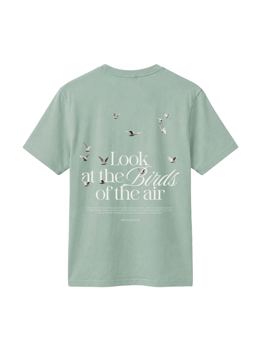 REGULAR FIT T-SHIRT LOOK AT THE BIRDS - creator-aloe-back.png - 1