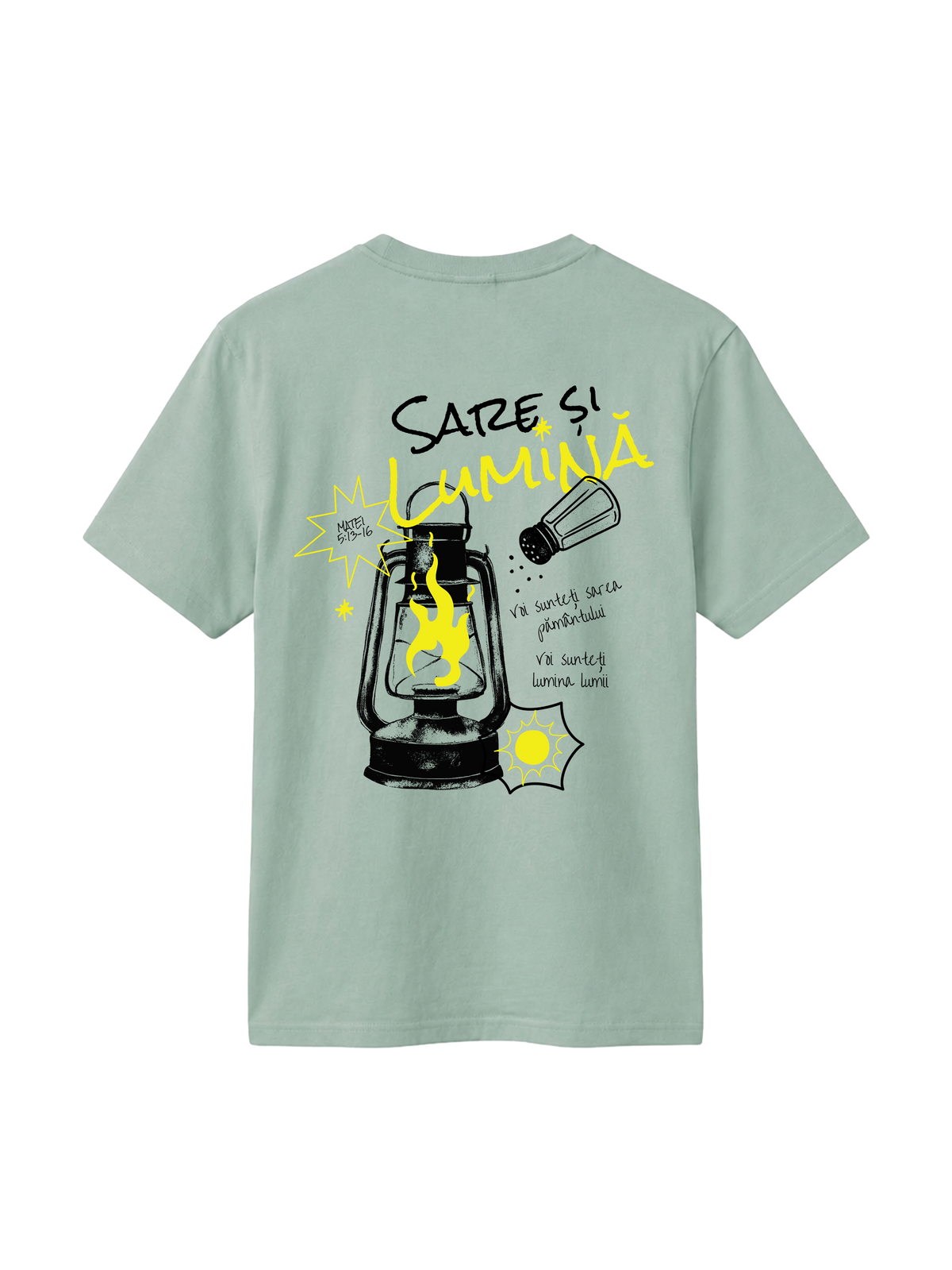 REGULAR FIT T-SHIRT SARE SI LUMINA - creator-aloe-back.png - 1