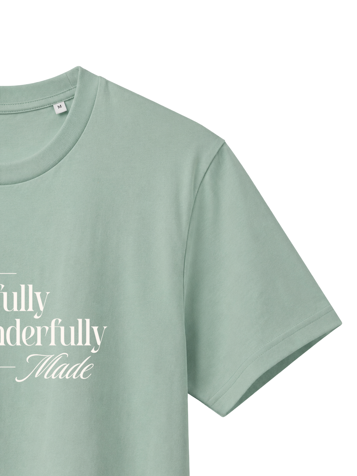 REGULAR FIT T-SHIRT YOU ARE FEARFULLY AND WONDERFULLY MADE - creator-aloe-front-close-2.png - 8