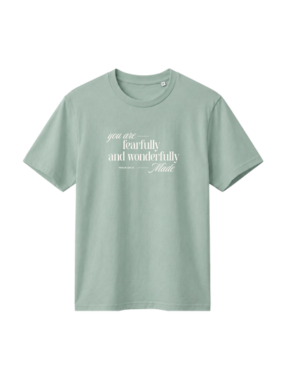 REGULAR FIT T-SHIRT YOU ARE FEARFULLY AND WONDERFULLY MADE - creator-aloe-front.png - 6