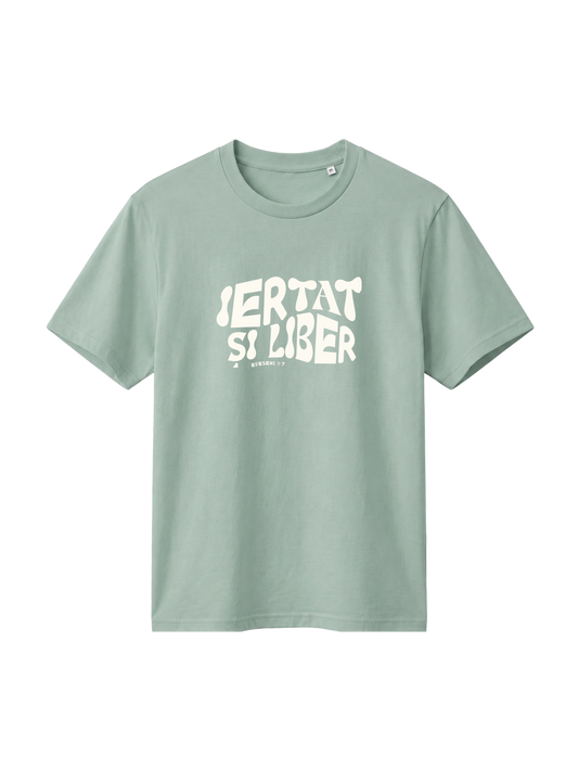REGULAR FIT T-SHIRT IERTAT SI LIBER - creator-aloe-front.png - 1