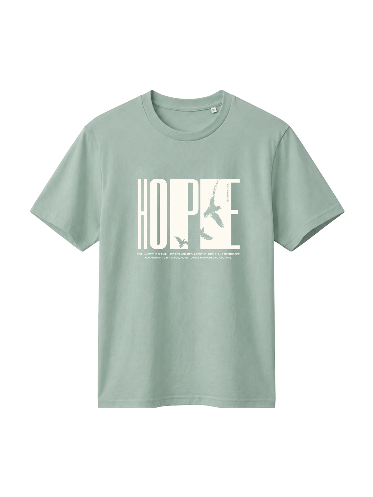 REGULAR FIT T-SHIRT HOPE - creator-aloe-front.png - 1