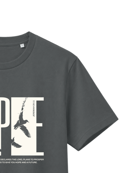 REGULAR FIT T-SHIRT HOPE - creator-anthracite-front-close-2.png - 7