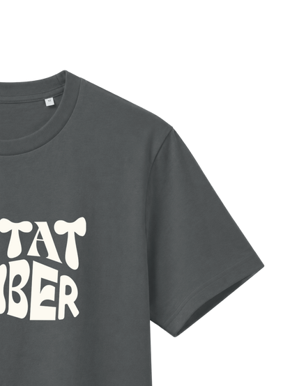 REGULAR FIT T-SHIRT IERTAT SI LIBER - creator-anthracite-front-close-2.png - 7