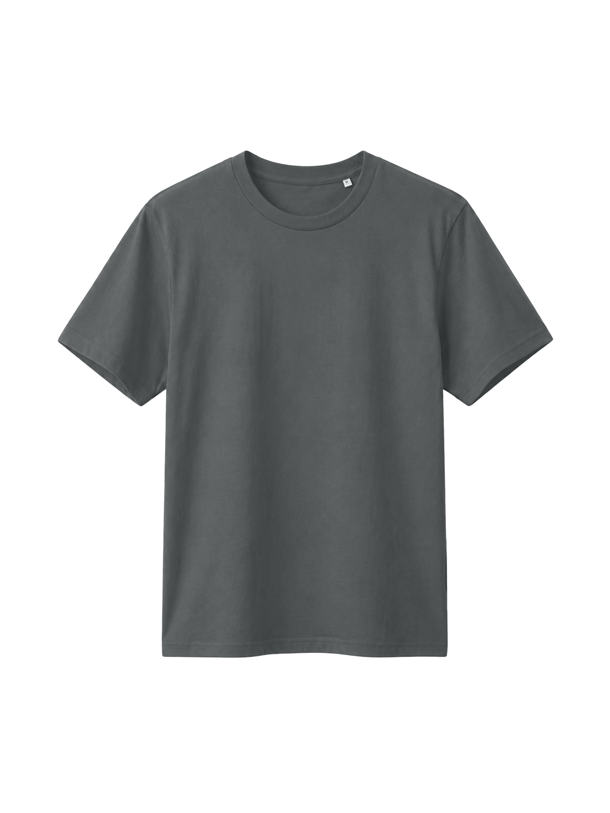 REGULAR FIT T-SHIRT LIVING PROOF OF A LOVING GOD - creator-anthracite-front.png - 9
