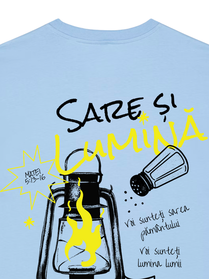REGULAR FIT T-SHIRT SARE SI LUMINA - creator-blue-soul-back-close-1.png - 6