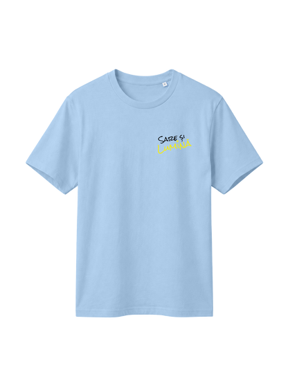 REGULAR FIT T-SHIRT SARE SI LUMINA - creator-blue-soul-front.png - 7