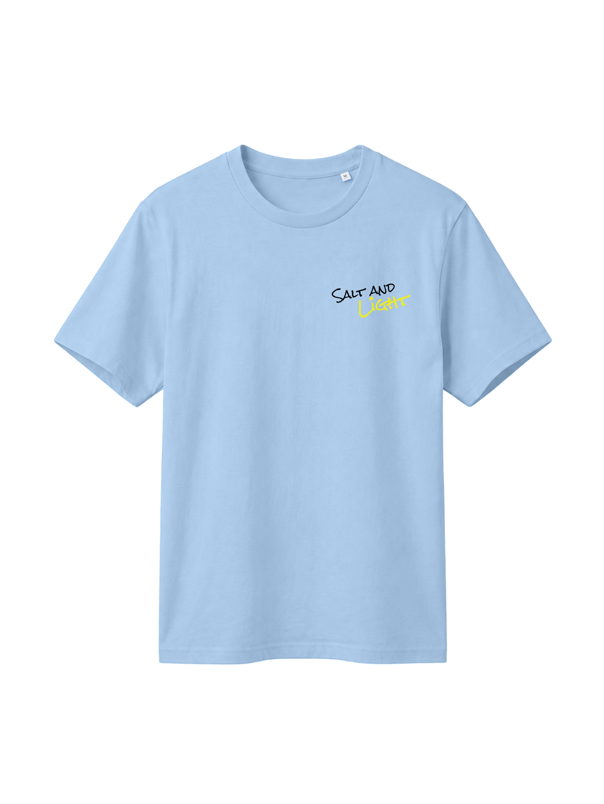 REGULAR FIT T-SHIRT SALT AND LIGHT - creator-blue-soul-front.png - 7